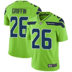 Elite Men's Shaquill Griffin Green Jersey - #26 Football Seattle Seahawks Rush Vapor Untouchable