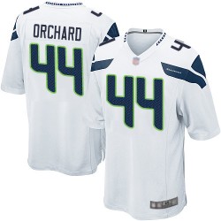 Game Men's Nate Orchard White Road Jersey - #44 Football Seattle Seahawks
