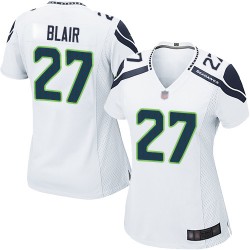 Game Women's Marquise Blair White Road Jersey - #27 Football Seattle Seahawks