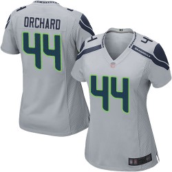 Game Women's Nate Orchard Grey Alternate Jersey - #44 Football Seattle Seahawks