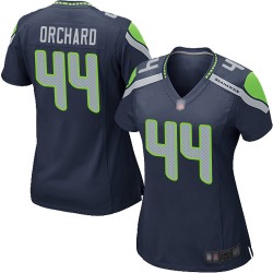 Game Women's Nate Orchard Navy Blue Home Jersey - #44 Football Seattle Seahawks
