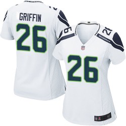 Game Women's Shaquill Griffin White Road Jersey - #26 Football Seattle Seahawks
