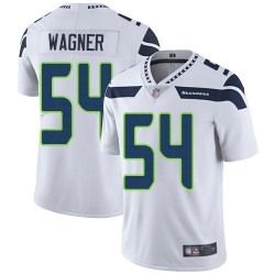 Limited Men's Bobby Wagner White Road Jersey - #54 Football Seattle Seahawks Vapor Untouchable