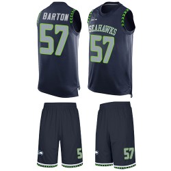 Limited Men's Cody Barton Navy Blue Jersey - #57 Football Seattle Seahawks Tank Top Suit