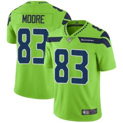Limited Men's David Moore Green Jersey - #83 Football Seattle Seahawks Rush Vapor Untouchable