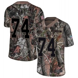 Limited Men's George Fant Camo Jersey - #74 Football Seattle Seahawks Rush Realtree