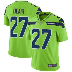 Limited Men's Marquise Blair Green Jersey - #27 Football Seattle Seahawks Rush Vapor Untouchable