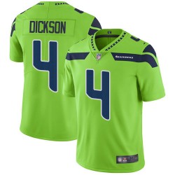 Limited Men's Michael Dickson Green Jersey - #4 Football Seattle Seahawks Rush Vapor Untouchable