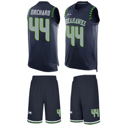 Limited Men's Nate Orchard Navy Blue Jersey - #44 Football Seattle Seahawks Tank Top Suit