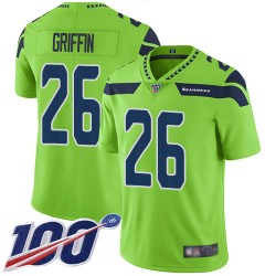 Limited Men's Shaquill Griffin Green Jersey - #26 Football Seattle Seahawks 100th Season Rush Vapor Untouchable