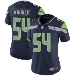 Limited Women's Bobby Wagner Navy Blue Home Jersey - #54 Football Seattle Seahawks Vapor Untouchable