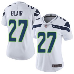 Limited Women's Marquise Blair White Road Jersey - #27 Football Seattle Seahawks Vapor Untouchable