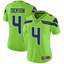 Limited Women's Michael Dickson Green Jersey - #4 Football Seattle Seahawks Rush Vapor Untouchable