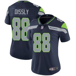 Limited Women's Will Dissly Navy Blue Home Jersey - #88 Football Seattle Seahawks Vapor Untouchable