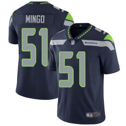 Limited Youth Barkevious Mingo Navy Blue Home Jersey - #51 Football Seattle Seahawks Vapor Untouchable