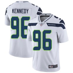 Limited Youth Cortez Kennedy White Road Jersey - #96 Football Seattle Seahawks Vapor Untouchable
