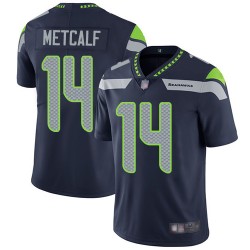 Limited Youth D.K. Metcalf Navy Blue Home Jersey - #14 Football Seattle Seahawks Vapor Untouchable