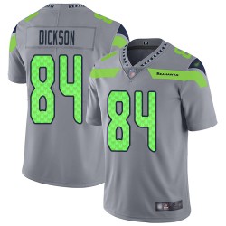 Limited Youth Ed Dickson Silver Jersey - #84 Football Seattle Seahawks Inverted Legend