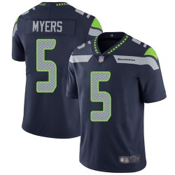 Limited Youth Jason Myers Navy Blue Home Jersey - #5 Football Seattle Seahawks Vapor Untouchable