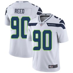 Limited Youth Jarran Reed White Road Jersey - #90 Football Seattle Seahawks Vapor Untouchable