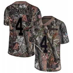 Limited Youth Michael Dickson Camo Jersey - #4 Football Seattle Seahawks Rush Realtree