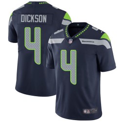 Limited Youth Michael Dickson Navy Blue Home Jersey - #4 Football Seattle Seahawks Vapor Untouchable