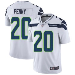 Limited Youth Rashaad Penny White Road Jersey - #20 Football Seattle Seahawks Vapor Untouchable