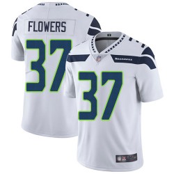 Limited Youth Tre Flowers White Road Jersey - #37 Football Seattle Seahawks Vapor Untouchable