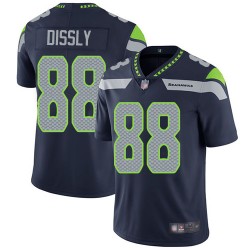 Limited Youth Will Dissly Navy Blue Home Jersey - #88 Football Seattle Seahawks Vapor Untouchable