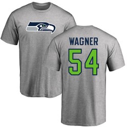Bobby Wagner Ash Name & Number Logo - #54 Football Seattle Seahawks T-Shirt