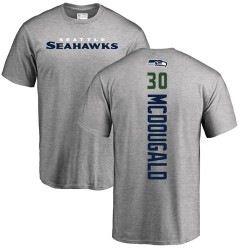 Bradley McDougald Ash Backer - #30 Football Seattle Seahawks T-Shirt