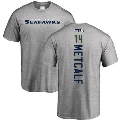D.K. Metcalf Ash Backer - #14 Football Seattle Seahawks T-Shirt