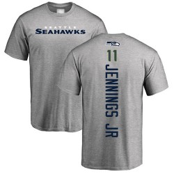 Gary Jennings Jr. Ash Backer - #11 Football Seattle Seahawks T-Shirt