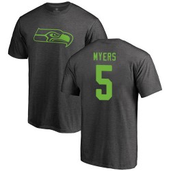 Jason Myers Ash One Color - #5 Football Seattle Seahawks T-Shirt