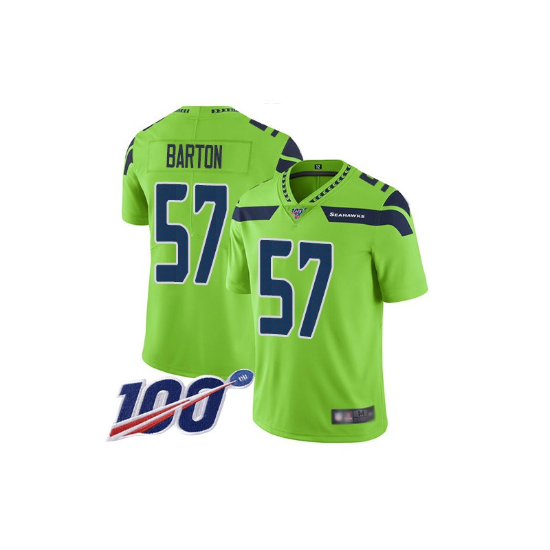 جوالي ضاع Limited Men's Cody Barton Green Jersey - #57 Football Seattle Seahawks  100th Season Rush Vapor Untouchable Size 40/M جوالي ضاع