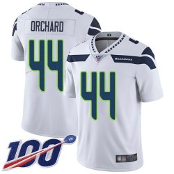 Limited Youth Nate Orchard White Road Jersey - #44 Football Seattle Seahawks 100th Season Vapor Untouchable