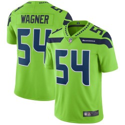 Elite Men's Bobby Wagner Green Jersey - #54 Football Seattle Seahawks Rush Vapor Untouchable