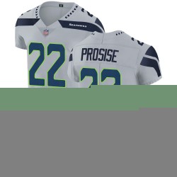 Elite Men's C. J. Prosise Grey Alternate Jersey - #22 Football Seattle Seahawks