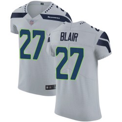 Elite Men's Marquise Blair Grey Alternate Jersey - #27 Football Seattle Seahawks Vapor Untouchable
