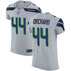 Elite Men's Nate Orchard Grey Alternate Jersey - #44 Football Seattle Seahawks Vapor Untouchable